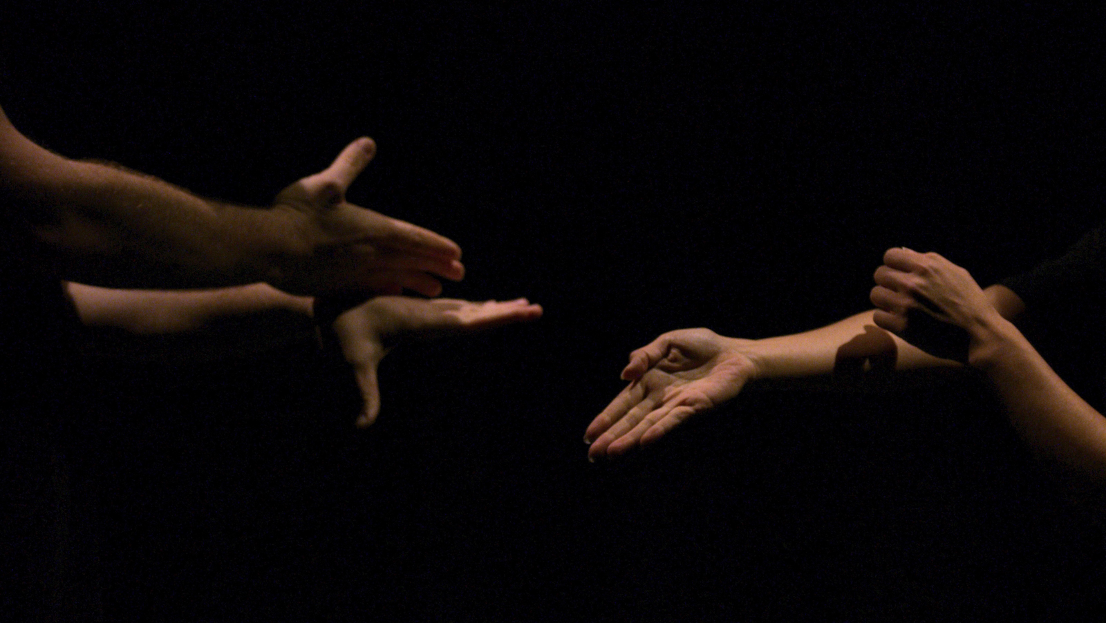 Becoming The Icon hero two sets of hands gesturing with a dark black background Image by James Wright (Event page)
