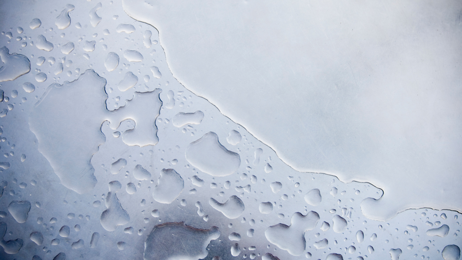 Image is of white and grey watery shape