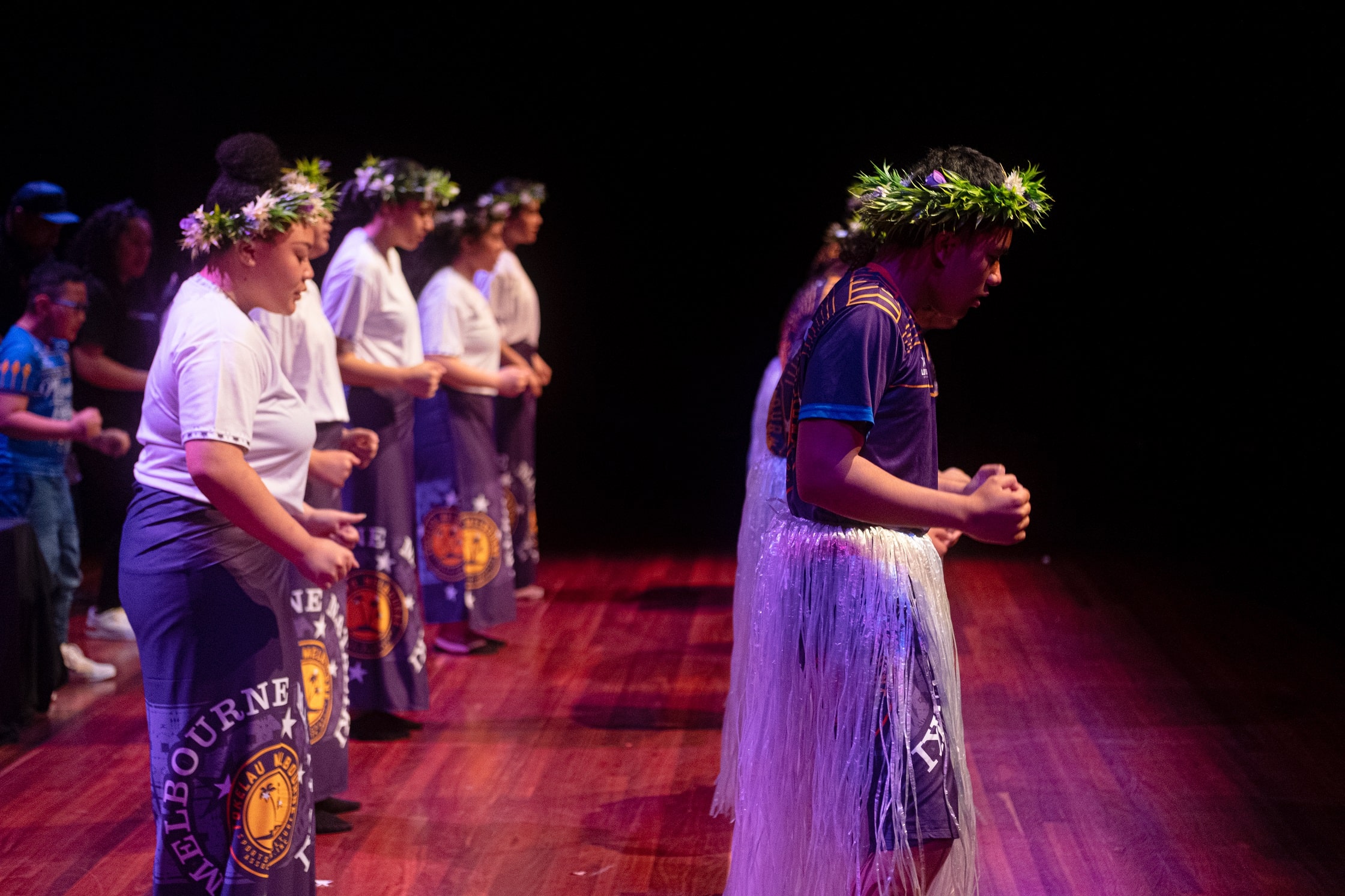 A Tokelauan choir perform.